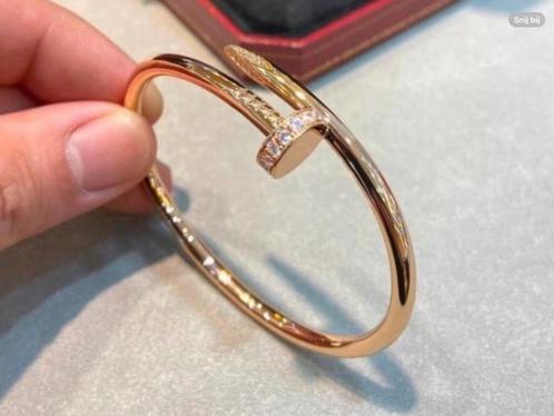 Nieuw armband Juste un Clou Cartier 18 k. Certificaat, Sieraden, Tassen en Uiterlijk, Armbanden, Zo goed als nieuw, Goud, Goud