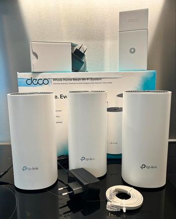 Z.g.a.n. set TP-Link Deco M4 Mesh Wifi versterkers beschikbaar voor biedingen