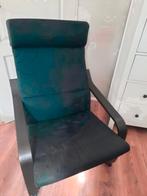 Ikea Poang fauteuil zwart, Ophalen, Zo goed als nieuw