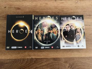 HEROES seizoen 1,2 en 3 dvd