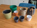 Bloempotten, buiten potten, potjes 0,20 - 2,00, Ophalen, Kunststof, Rond, Zo goed als nieuw