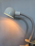 Vintage spot grijs klemspot bureaulamp Happylight '60/‘70, Antiek en Kunst, Antiek | Lampen, Ophalen of Verzenden