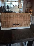 Riviera Maison rattan/hout broodtrommel, Huis en Inrichting, Keuken | Keukenbenodigdheden, Ophalen of Verzenden, Zo goed als nieuw