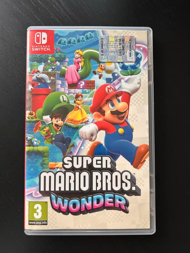 Super Mario Bros. Wonder - Nintendo Switch, Spelcomputers en Games, Games | Nintendo Switch, Nieuw, Platform, 1 speler, Vanaf 3 jaar