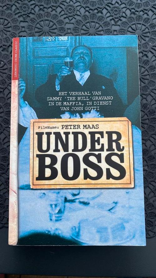 Peter Maas - Underboss, Boeken, Thrillers, Gelezen, Amerika, Ophalen
