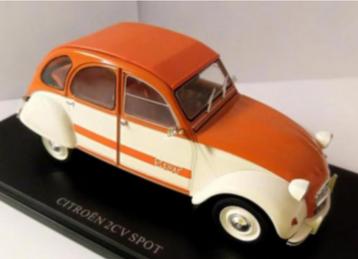 CITROEN 2CV SPOT 1976 schaal 1:24 Collection Citroen # 54 beschikbaar voor biedingen