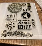 Clear stempels go green, Hobby en Vrije tijd, Stempelen, Ophalen of Verzenden, Zo goed als nieuw, Clearstamp