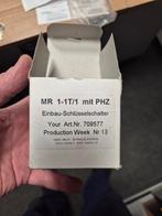 GEBA Inbouw Sleutelschakelaar nieuw, Ophalen of Verzenden