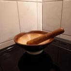 Japanse Suribachi Vijzel met Stamper, Ophalen of Verzenden, Zo goed als nieuw