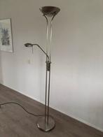 Stijlvolle Staande Lamp met Leeslamp, Huis en Inrichting, Lampen | Vloerlampen, Ophalen, Zo goed als nieuw, Metaal, 150 tot 200 cm