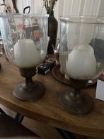 2 Windlichten, Ophalen, Overige materialen, Gebruikt, Overige kleuren