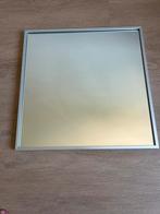 Spiegel 40x40 cm met aluminium frame, Ophalen, Minder dan 50 cm, Gebruikt, Vierkant
