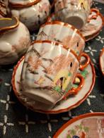 Antiek handbeschilderd Japans servies, Ophalen