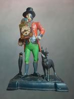 Klokkenman met Duitse herder, Ophalen