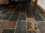Noorse leisteen / natuursteen 55m2, Ophalen, 60 cm of meer, Gebruikt, Hardsteen