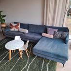 Sofacompany L-vorm bank - Staalblauw, Ophalen, 250 tot 300 cm, Hoekbank, Zo goed als nieuw