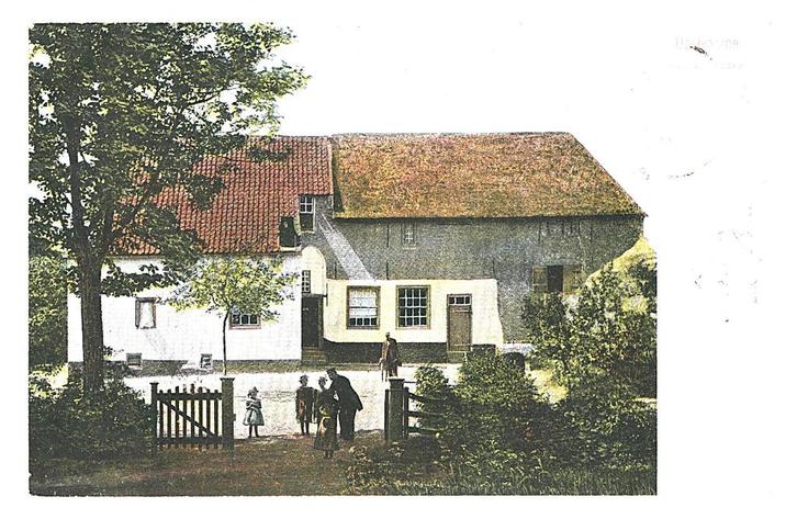 981386 Oostvoorne Jacoba Hoeve ZH 1904 Gelopen met zegel, Verzamelen, Ansichtkaarten | Nederland, Gelopen, Zuid-Holland, Voor 1920