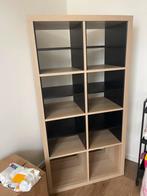 Ikea inzet voor kallax 6 stuks zwart, Ophalen, Zo goed als nieuw, 25 tot 50 cm, Minder dan 100 cm
