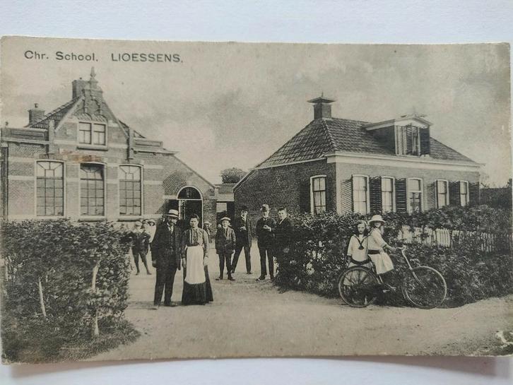 J1078 Lioessens, Verzamelen, Ansichtkaarten | Nederland, Noord-Holland, 1920 tot 1940, Ophalen of Verzenden