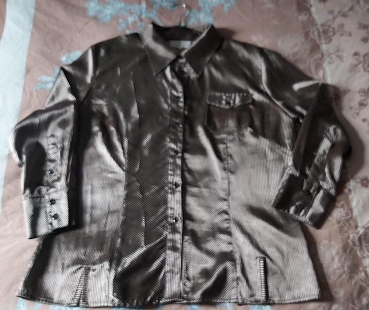 Mandarin & Mint, blouse mt 46, feestelijk, Kleding | Dames, Blouses en Tunieken, Zo goed als nieuw, Maat 46/48 (XL) of groter