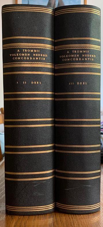 Abrahamum Trommium concordantie beschikbaar voor biedingen