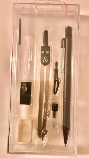 Passerset in Verpakking, Diversen, Schoolbenodigdheden, Ophalen