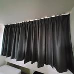 2x Grijze Gordijnen - HEMA, Huis en Inrichting, Stoffering | Gordijnen en Lamellen, 100 tot 150 cm, Ophalen of Verzenden, Zo goed als nieuw