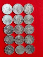 10 Mark 1972 Olympiade Duitsland 15 stuks, Ophalen of Verzenden, Duitsland, Zilver