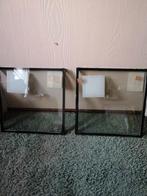 Dubbel glas 33,7 x 33,7, Ophalen, Gevelraam of Ruit, Minder dan 80 cm, Minder dan 80 cm