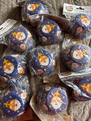 Sinterklaas Cupcake Vormpjes - Nieuw! beschikbaar voor biedingen