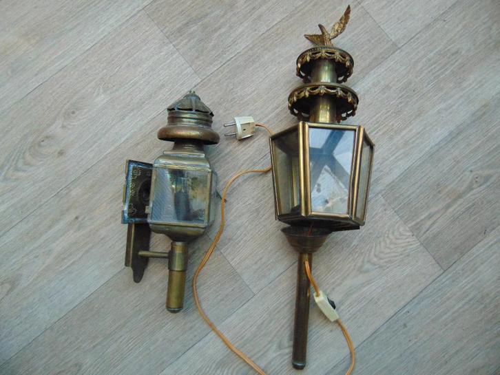 Koetsierslamp, Antiek en Kunst, Antiek | Lampen, Ophalen of Verzenden