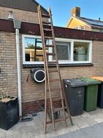 Houten ladder, Doe-het-zelf en Verbouw, Ladders en Trappen, Ophalen, Zo goed als nieuw
