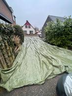 3 afdekzeilen 10x15 meter, Verzenden, Gebruikt