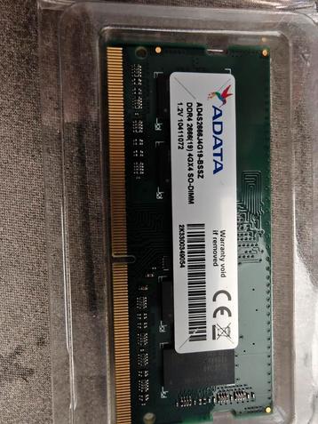 ADATA 4GB 2666MHZ laptop RAM DDR4 beschikbaar voor biedingen