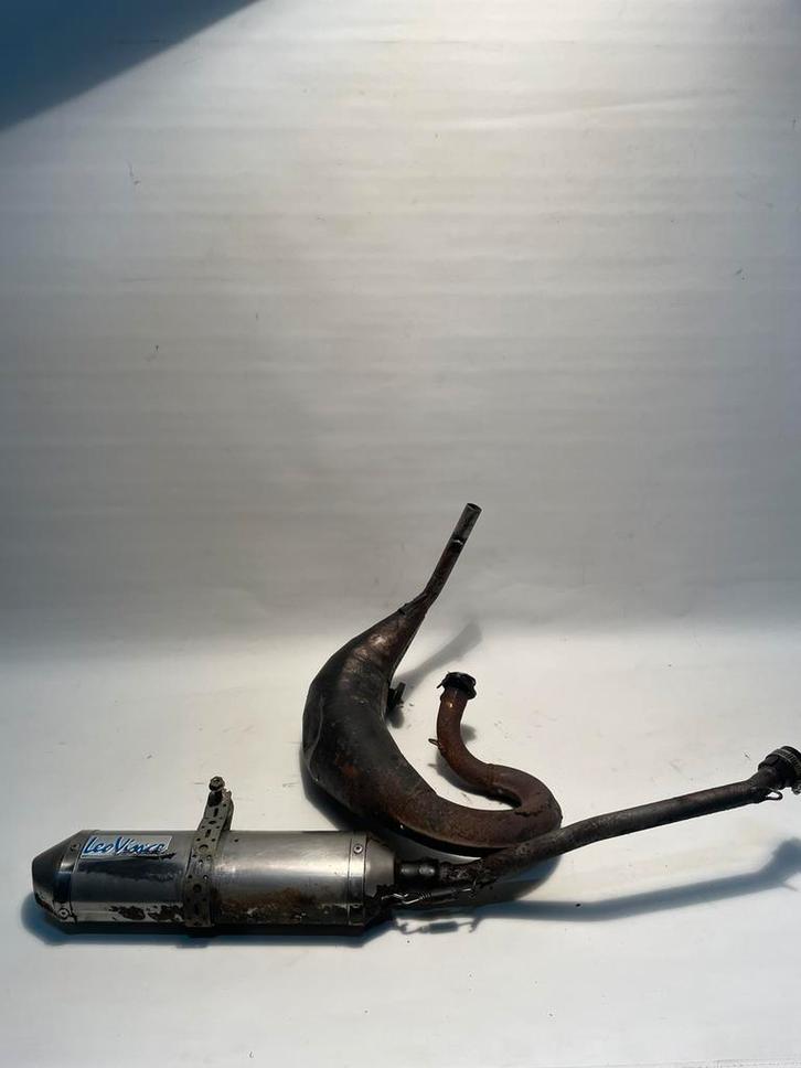 Leovince X-Fight Derbi Senda DRD / Xtreme, Fietsen en Brommers, Brommeronderdelen | Algemeen, Gebruikt, Uitlaat, Ophalen of Verzenden