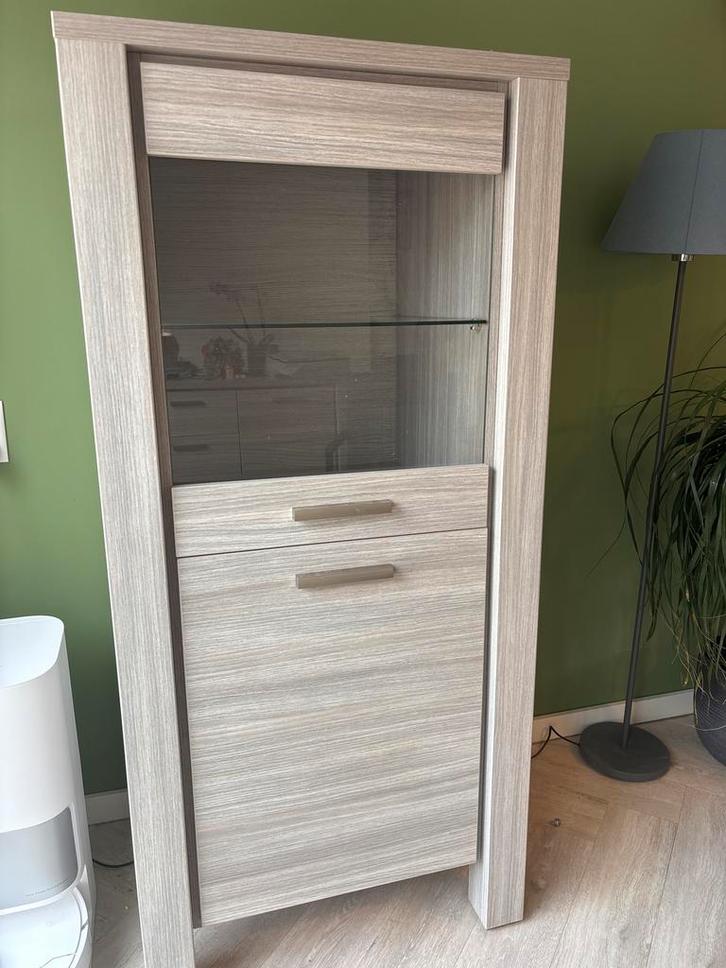 Mooie vitrinekast met lades, Antiek en Kunst, Antiek | Meubels | Kasten, Ophalen