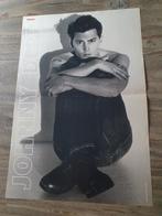 90s Poster van acteur Johnny Depp, Verzamelen, Ophalen of Verzenden, Zo goed als nieuw, Rechthoekig Staand, Film en Tv