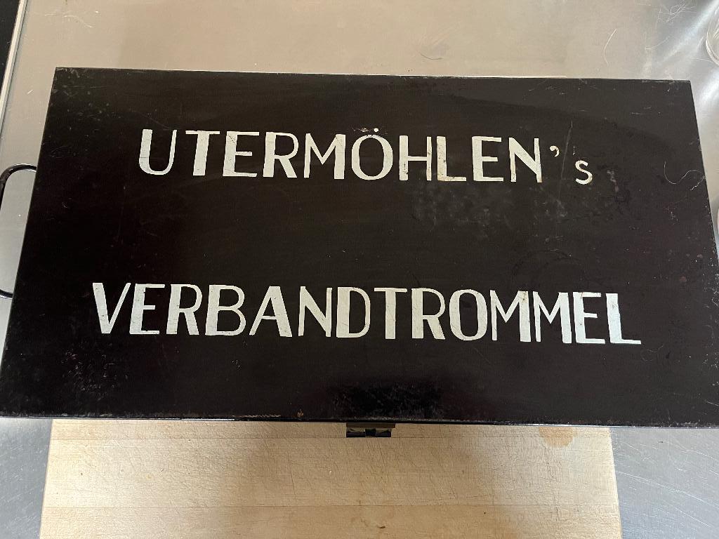Verband trommel, Ophalen, Gebruikt