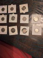 Mooi set halve zilveren wilhelmina guldens., Ophalen of Verzenden, Nederland