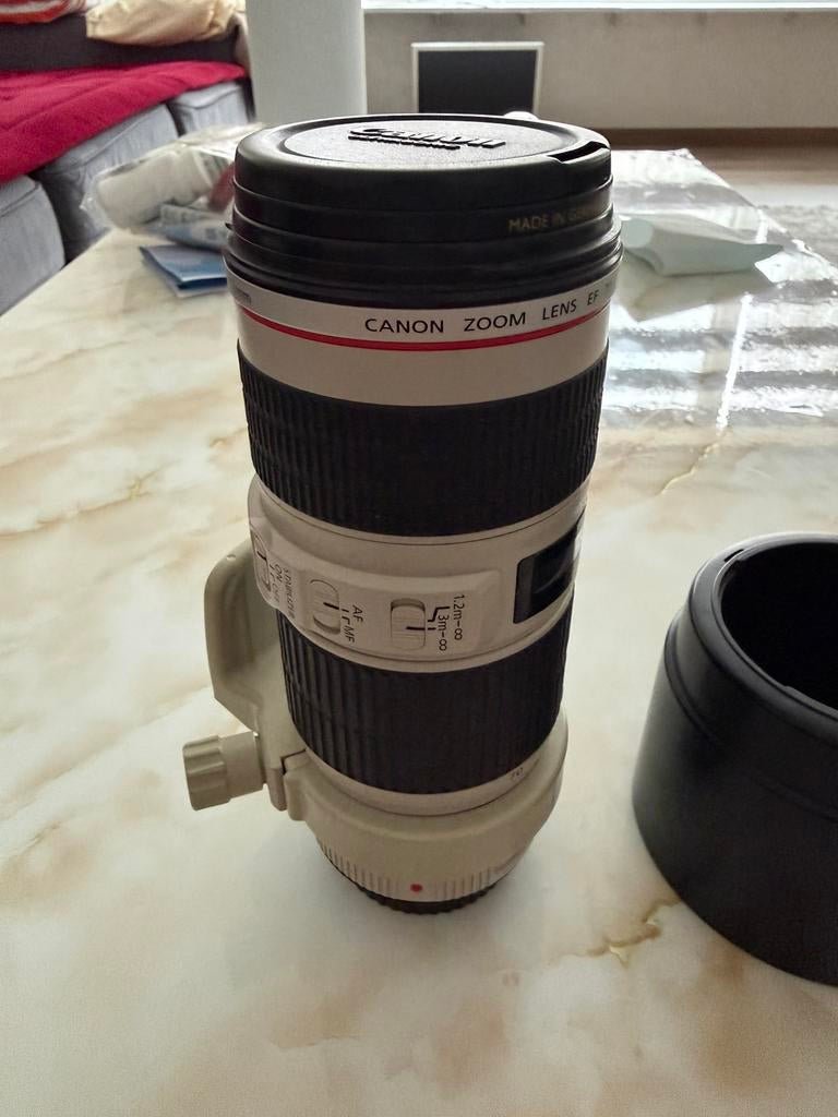 Canon EF 70-200mm F4 IS USM, Ophalen of Verzenden, Zo goed als nieuw, Telelens, Zoom