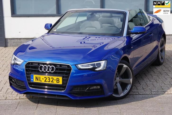 Audi A5 Cabriolet 1.8 TFSI Sport Edition S-LINE 52.000 KM!, Auto's, Audi, Bedrijf, Te koop, A5, ABS, Achteruitrijcamera, Adaptive Cruise Control