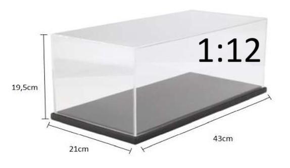 GT Spirit 1:12 Vitrine B012B voor 1:12 Modelauto's, Hobby en Vrije tijd, Modelauto's | 1:5 tot 1:12, Nieuw, Toebehoren, 1:9 t/m 1:12