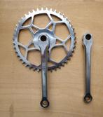 Union cranks, Fietsen en Brommers, Fietsonderdelen, Crankstel of Pedalen, Gebruikt, Verzenden, Oldtimer