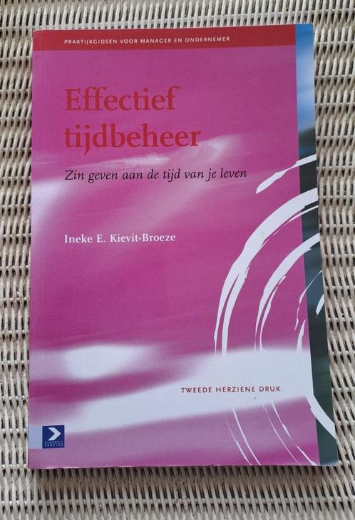 Effectief tijdbeheer - zin geven aan de tijd van je leven, Boeken, Advies, Hulp en Training, Zo goed als nieuw, Ophalen of Verzenden