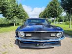 Ford Mustang MACH 1 AUTOMATIC (bj 1970, automaat), Auto's, Zwart, Blauw, Bedrijf, Ford