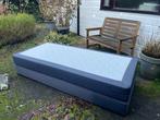 Boxspring set * 90 x 200 * UPDATE: incl. topper en pootjes!, Ophalen, Gebruikt, 90 cm, Eenpersoons
