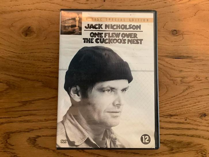 One Flew over the Cuckoo's nest, Jack Nicholson luxe 2 disc., Cd's en Dvd's, Dvd's | Klassiekers, Zo goed als nieuw, Alle leeftijden
