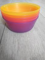 Gekleurde plastic bakjes, Ophalen of Verzenden, Gebruikt