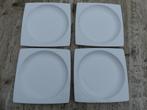 Wedgwood Plato Square 4 Dinerborden, Nieuw, Ophalen of Verzenden, Bord(en), Wedgwood