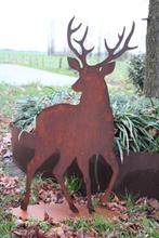 hert staal roest tuin, Diversen, Kerst, Ophalen, Nieuw, Nvt, Nvt